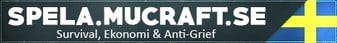 MuCraft - Svensk survival server Minecraft Server banner