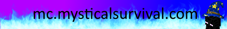 MysticalSurvival Minecraft Server banner