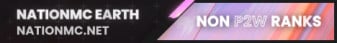 NationMC Earth Minecraft Server banner