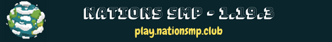 Nations SMP Minecraft Server banner
