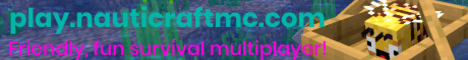 NautiCraft Minecraft Server banner