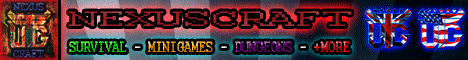 nexuscraft Minecraft Server banner