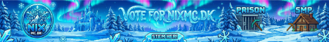 NixMc Minecraft Server banner