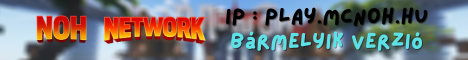 NOH NETWORK Minecraft Server banner