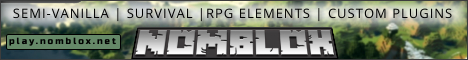 NomBlox Minecraft Server banner