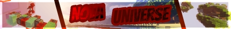 Nova Universe Minecraft Server banner