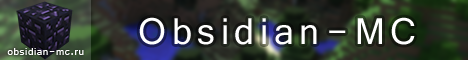 Obsidian-MC Minecraft Server banner