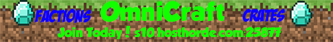 OmniCraft Minecraft Server banner