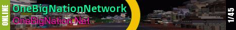 OneBigNationNetworks Minecraft Server banner