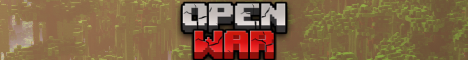 OpenWar Minecraft Server banner