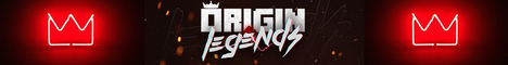 Origin Legends Minecraft Server banner
