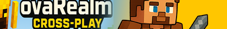 ovaRealm Minecraft Server banner