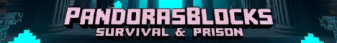 PandorasBlocks Minecraft Server banner