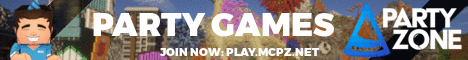PartyZone Network Minecraft Server banner