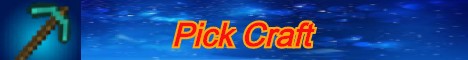 Pick Craft Minecraft Server banner