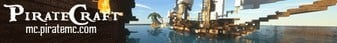 PirateCraft Minecraft Server banner