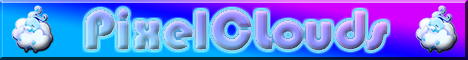 PixelClouds Minecraft Server banner