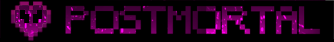 PostMortal Minecraft Server banner