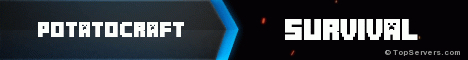 PotatoCraft Minecraft Server banner