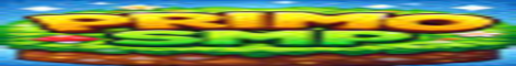 PrimoSMP Minecraft Server banner