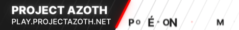 Project AZOTH Minecraft Server banner