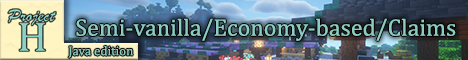 ProjectH Minecraft Server banner