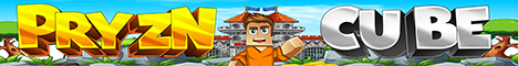 PryznCube Survival Minecraft Server banner