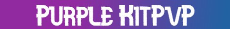 Purple KitPvP Minecraft Server banner