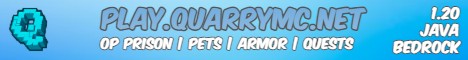 Quarry Minecraft Server banner