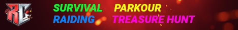 RaidCube Minecraft Server banner