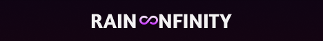 RAIN INFINITY Minecraft Server banner