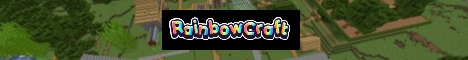RainbowCraft Minecraft Server banner