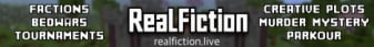 RealFiction Minecraft Server banner