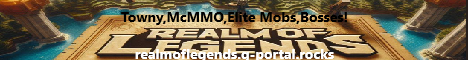 Realm of Legends Minecraft Server banner