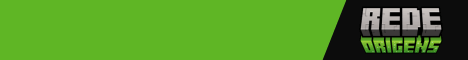 Rede Origens Minecraft Server banner