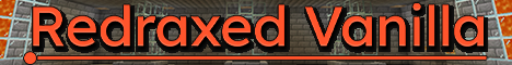 Redraxed Vanilla Minecraft Server banner