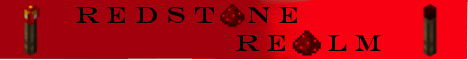 Redstone Realm Minecraft Server banner