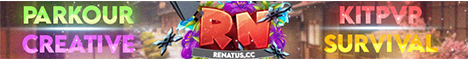 RenatusNetwork Minecraft Server banner