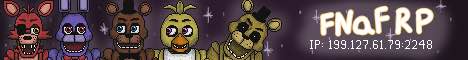 Retro Rotors FNaF Minecraft Server banner