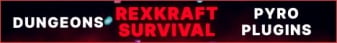 RexKraft Minecraft Server banner