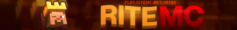 RiteMC Minecraft Server banner