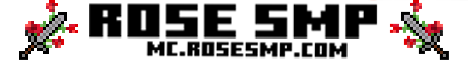 RoseSMP Minecraft Server banner