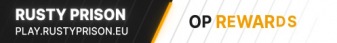 Rusty Prison Minecraft Server banner