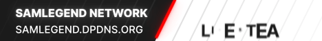 SamLegend Network Minecraft Server banner