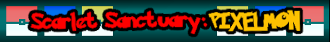 Scarlet Sanctuary Pixelmon Minecraft Server banner