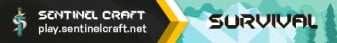 SentinelCraft Minecraft Server banner