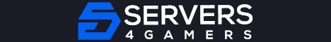 Servers4Gamers Game Server Hosting Minecraft Server banner