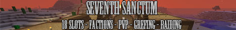 Seventh Sanctum PvP Minecraft Server banner