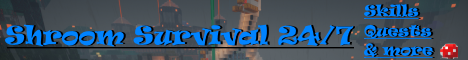 Shroom Survival Minecraft Server banner