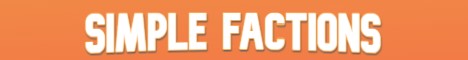 Simple Factions Minecraft Server banner